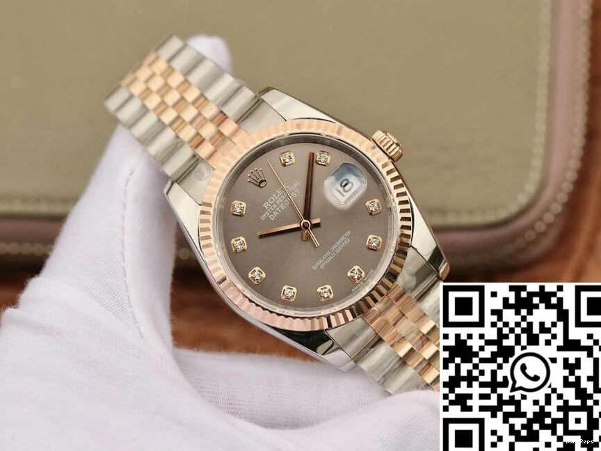 116231 Factory Dial GM Rolex Datejust Diamond-set 1110
